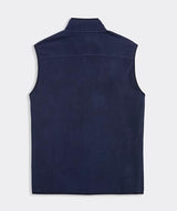 Vineyard Vines Men's Harbor Fleece Vest - Nautical Navy - Size XL