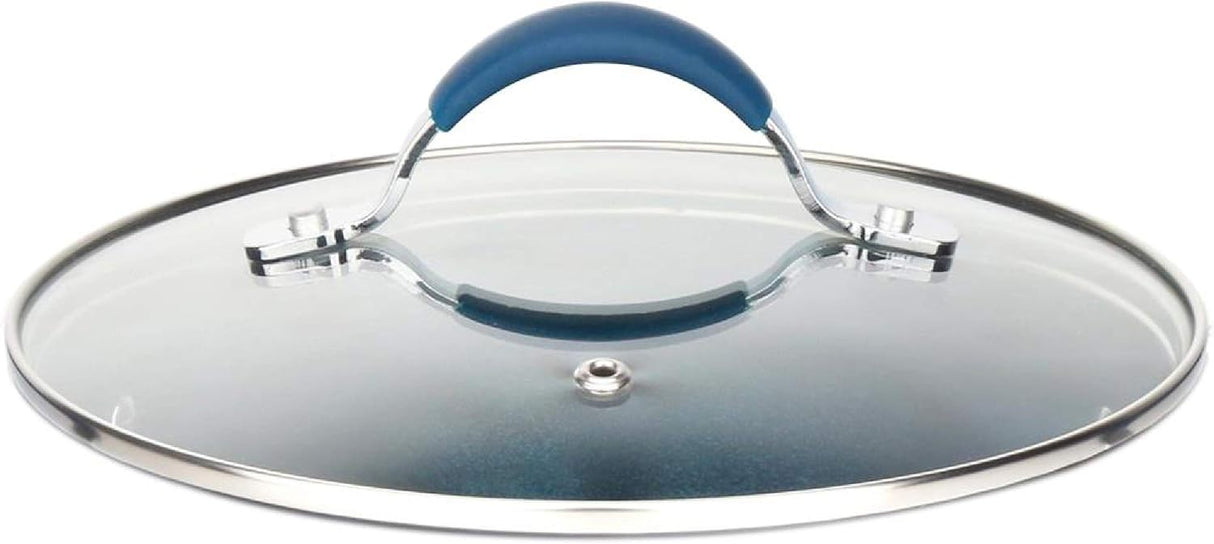 NutriChef Saucepan Pot Lid - See-Through Tempered Glass Lid