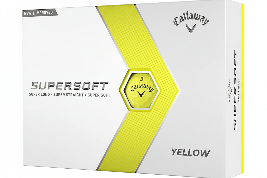 CALLAWAY Supersoft Golf Balls - Yellow - 12