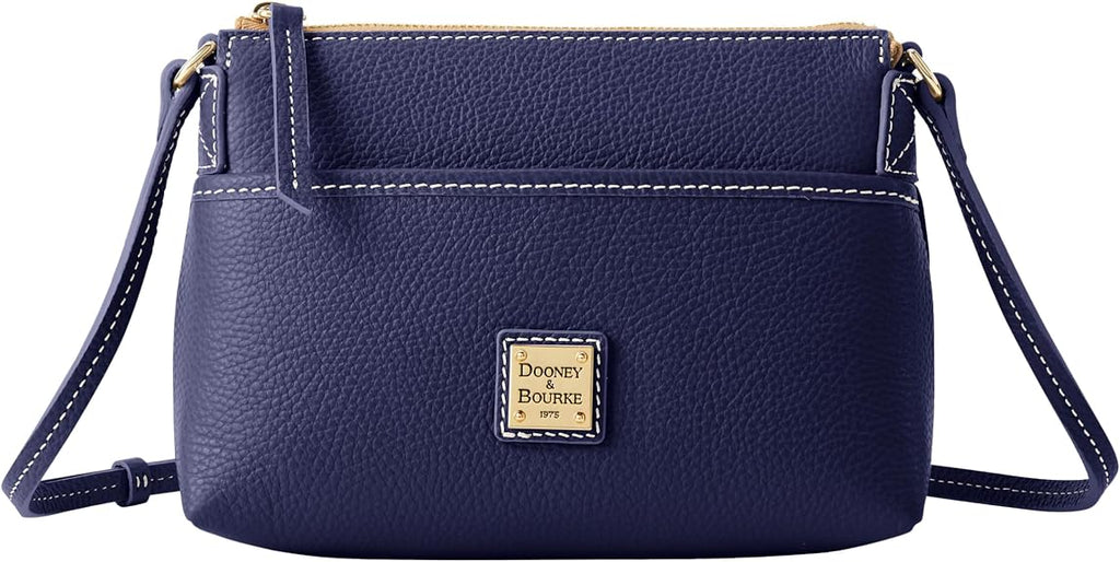 Dooney & Bourke Lucca Leather Ginger Crossbody Handbag - Marine