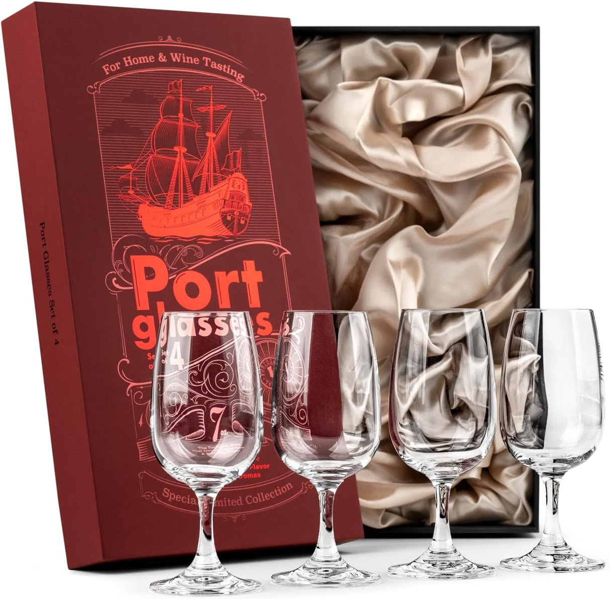 Port Glasses Set Of 4 (NEW)