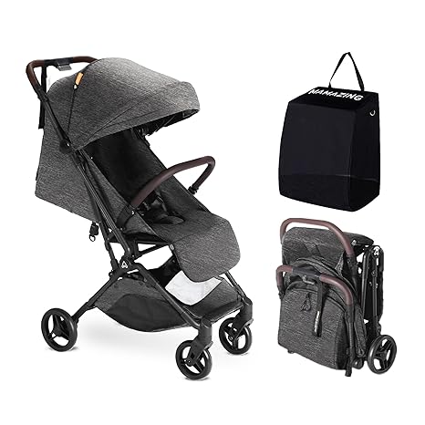 Mamazing Ultra Air X The best Travel stroller  Compact & Lightweight Design, User-Friendly Fold & Unfold $229.99