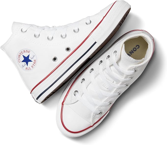Converse Boys Chuck Taylor All Star High Top - Optical White - Size: 3Y (Youth)