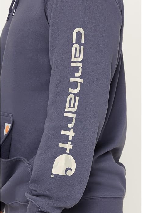 Carhartt Men's Iconic K288 Logo Sweatshirt - Superstorm - Size Large