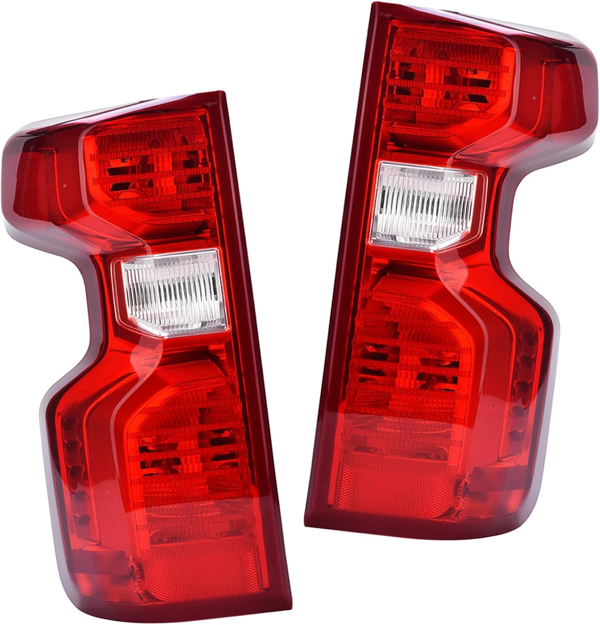 Nakuuly Tail Light Assembly Compatible With 2019-2023 Chevy Silverado 1500 2500HD 3500HD Halogen Type NON-LED Mode (New Open Box)