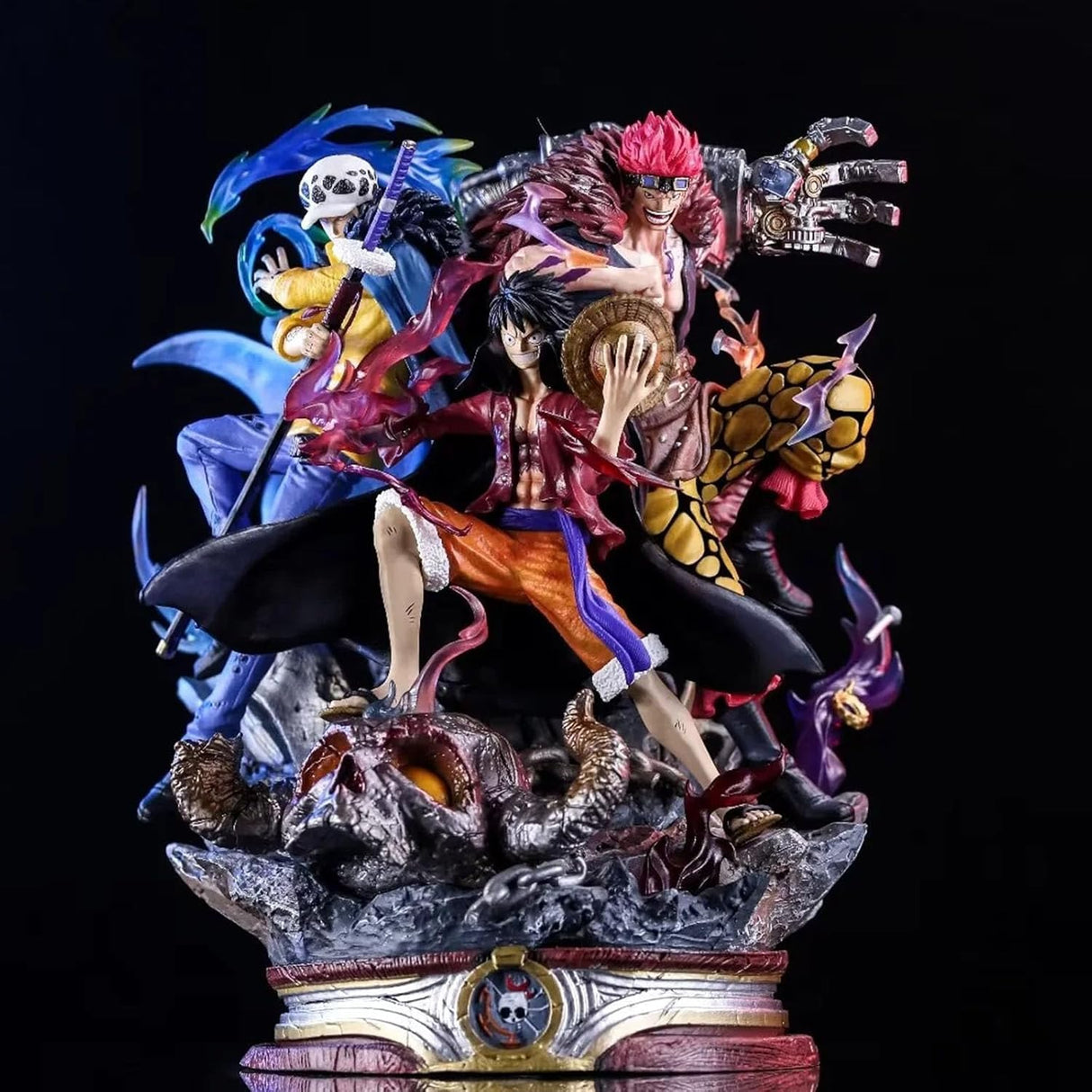 Monkey D. Luffy Figure,Anime Figure Environmental PVC Collection Statue