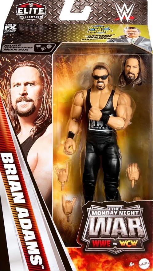 WWE Brian Adams The NWO Mattel Elite Collection Monday Night Wars