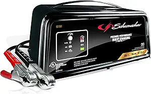 Schumacher SC1361 12V Fully Automatic Battery Charger and 10/50A Engine Starter