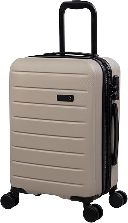 it luggage Legion 21" Hardside Carry-On 8 Wheel Expandable Spinner, Oxford Tan