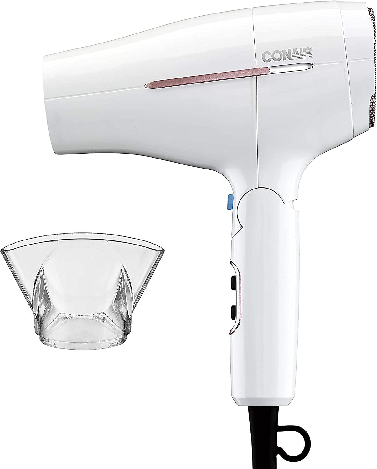 Conair Travel Hair Dryer, Double-Ceramic Design, Foldable Handle