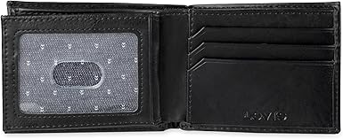 Levi's Men's Extra Capacity Slim-fold Wallet (NEW, OPEN BOX)