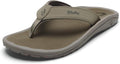 OluKai Ohana Men's Sandals, Water Resistant Flip Flops with Arch Support (Size : 10)
