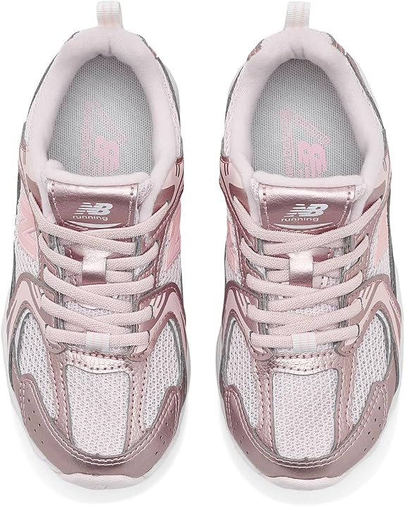 New Balance Girls' 530 Bungee Lace (Size: Little Kid 12)