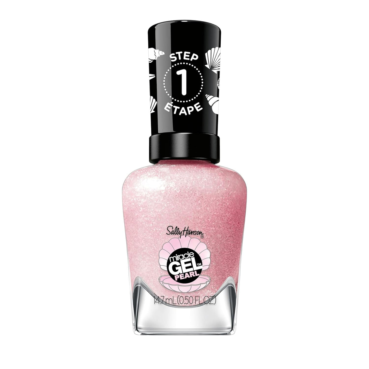 Sally Hansen Miracle Gel Pearls Salon Quality Nail Polish - Color: Pink Sand