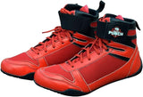 Men's Breathable Wrestling Boots by Right Punch - Red - Size 11