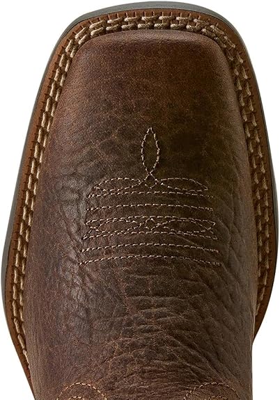Ariat Kids Driftwood Wide Square Toe Western Boots (Size: 6)