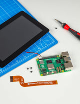 Raspberry Pi Touch Display 2, 7-inch LCD Screen, 720 x 1280 Resolution, 24-bit RGB