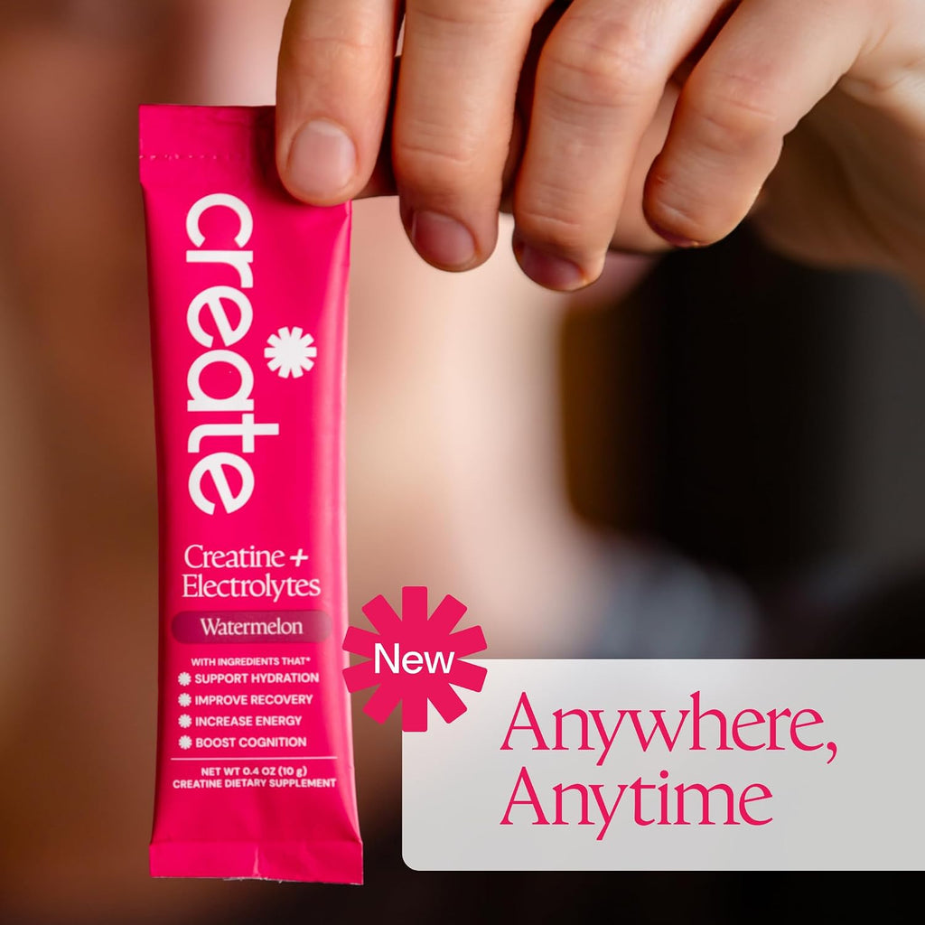 CREATE Creatine and Electrolytes - Watermelon - 30 Sticks