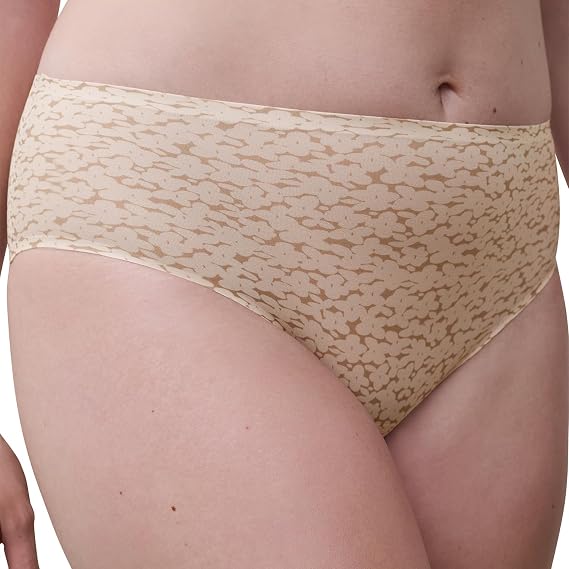 Chantelle Women's SoftStretch Hipster (C11D40-A88) - Nude Norah Print - Size One Size