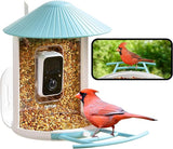 NETVUE Birdfy® Smart Bird Feeder with Camera, Bird Watching Camera, Auto Capture Bird Videos & Motion Detection, Wireless Camera Ideal Present for Bird Lover (New)