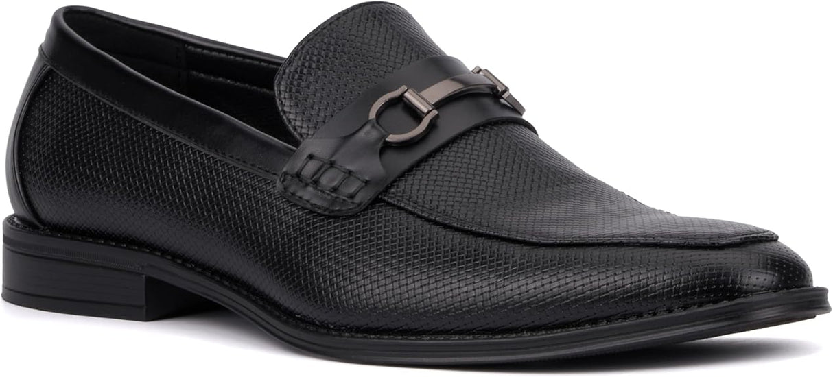 NY & C Mens Malthe Loafer, Almond Toe Dress Shoes Size: 9.5