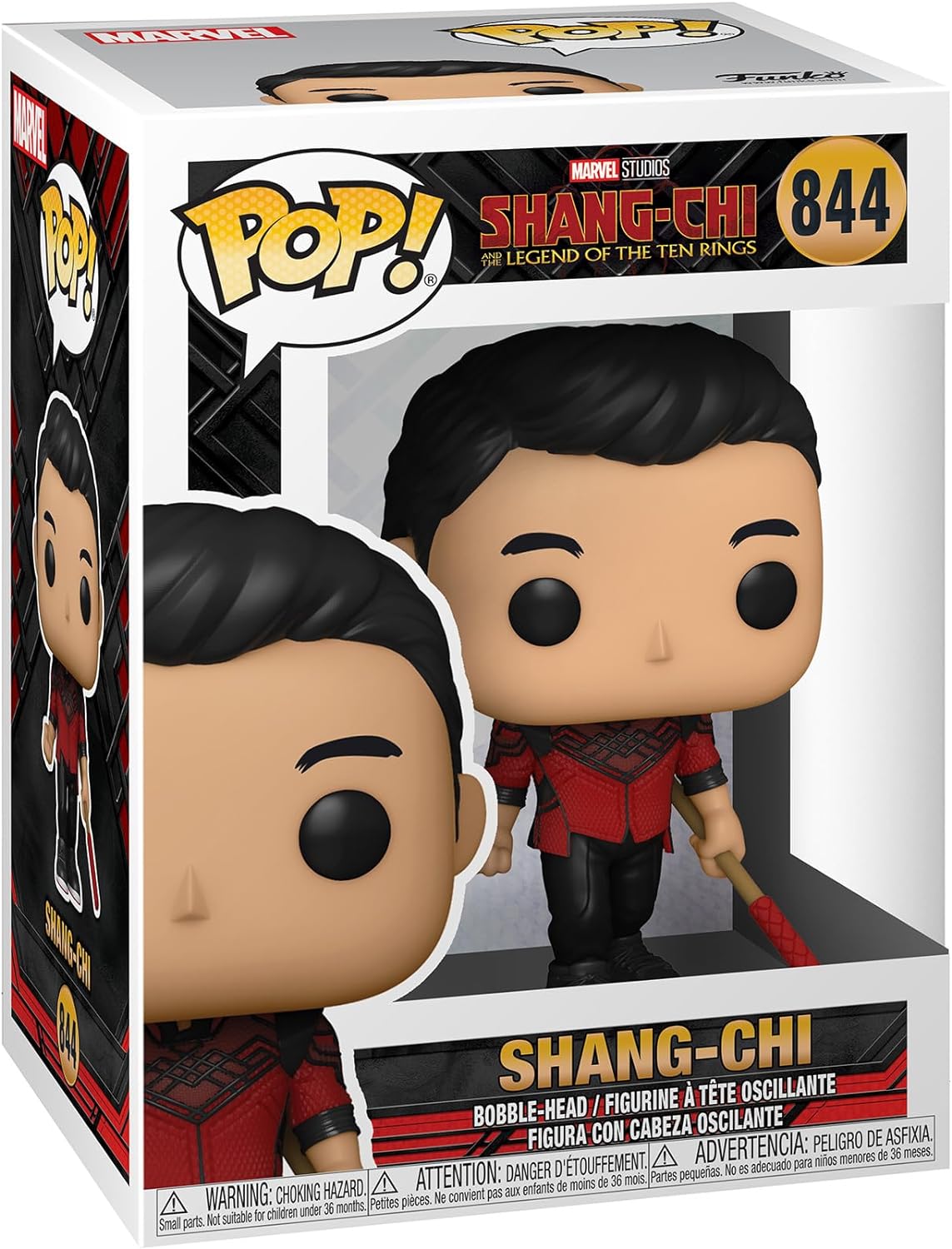 POP Funko Marvel: Shang Chi and The Legend of The Ten Rings - Shang Chi (w/ Bo Staff)      NEW