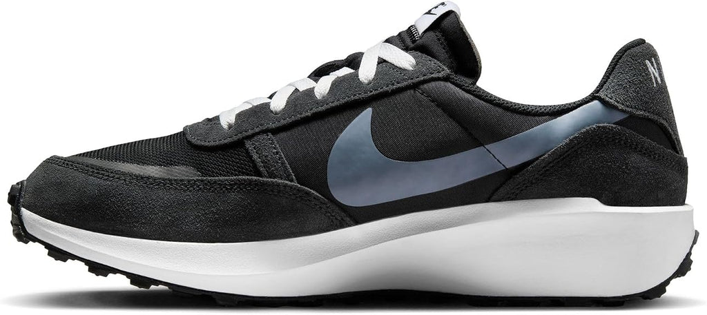 NIKE Men's Waffle Nav - Black/Off Noir/White - 9