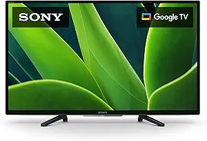 Sony 32 Inch 720p HD LED HDR TV W830K Series with Google TV and Google Assistant-2022 Model, Black(New Open Box)