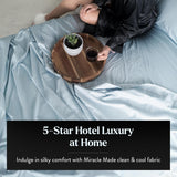 Miracle Made Temp-Regulating and Self-Cleaning Sheets - Sky Blue