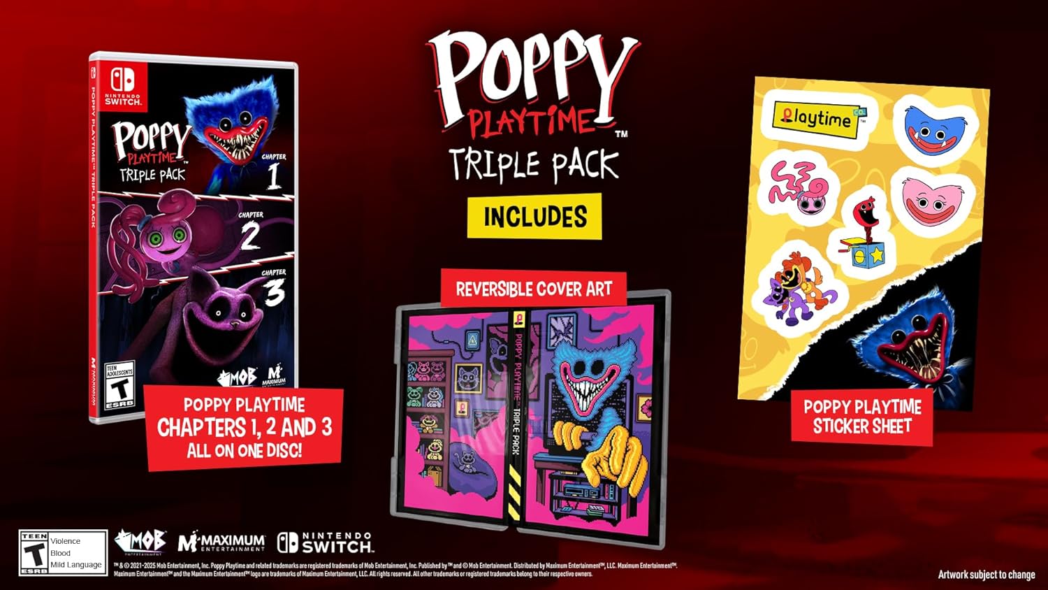 Poppy Playtime Triple Pack - Nintendo Switch