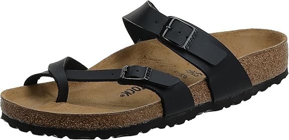 Birkenstock Women's Mayari Birko-Flor Sandal,Black,EU Size 42 / Women's US Size 11-11.5