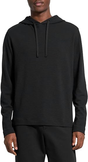 Theory Men's Delroy Hood in Studio Jacquard Size L