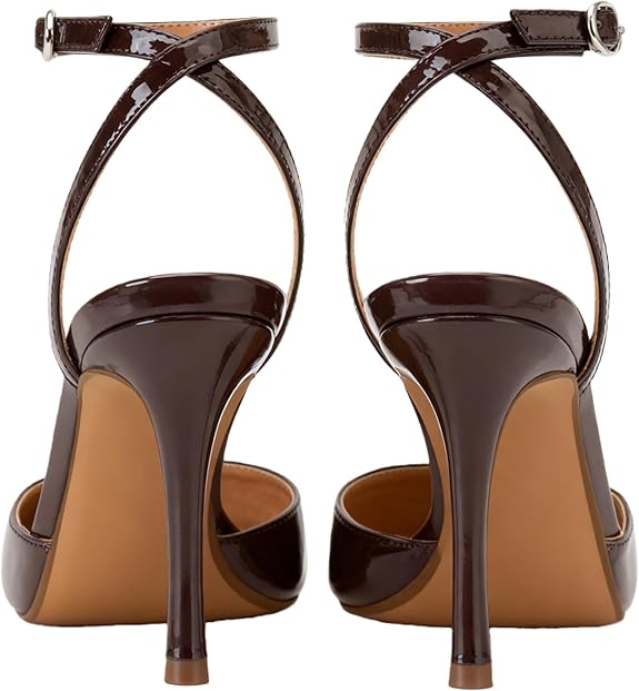 Yumlon Women's Stiletto High Heels - Size 8.5