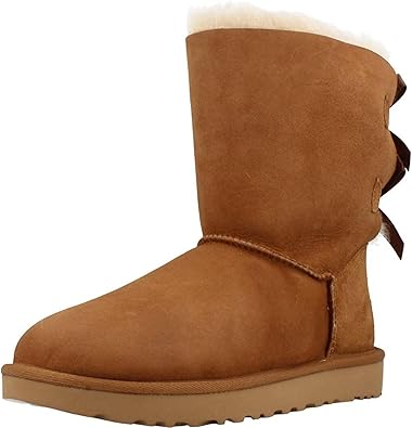 UGG Women's Bailey Bow II - 9 Chestnut