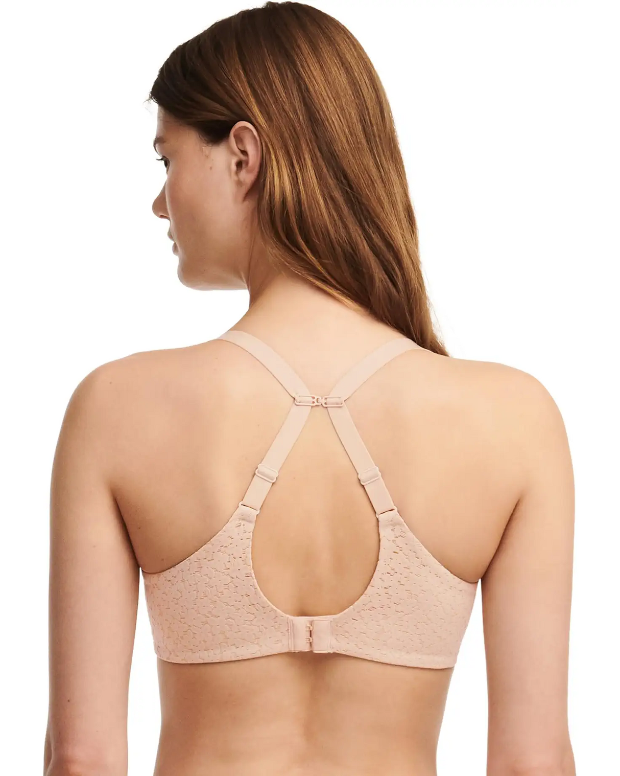 Chantelle Norah Open Neckline T-Shirt Bra (C13FN0-01N) - Nude - Size 32D