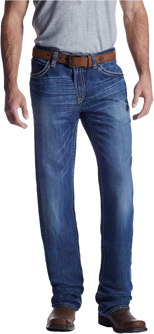 Ariat Men's Fr M4 Relaxed Ridgeline Boot Cut Jean Size 30x30