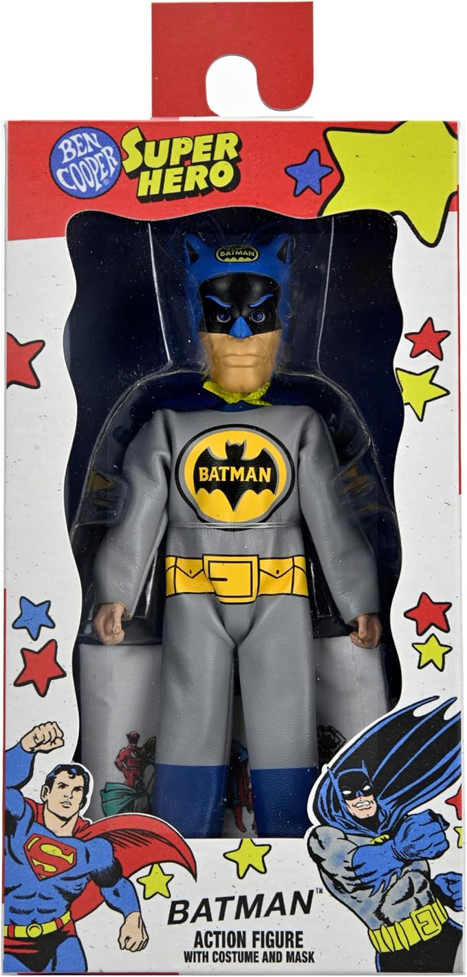 NECA - DC Comics x Ben Cooper Costume Kids Collection - Batman Costumed Action Figure