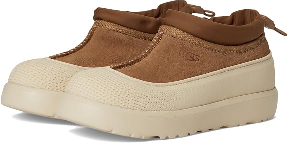 UGG Unisex Child K Tasman Weather Hybrid in Chestnut/Whitecap - 6 Big Kid