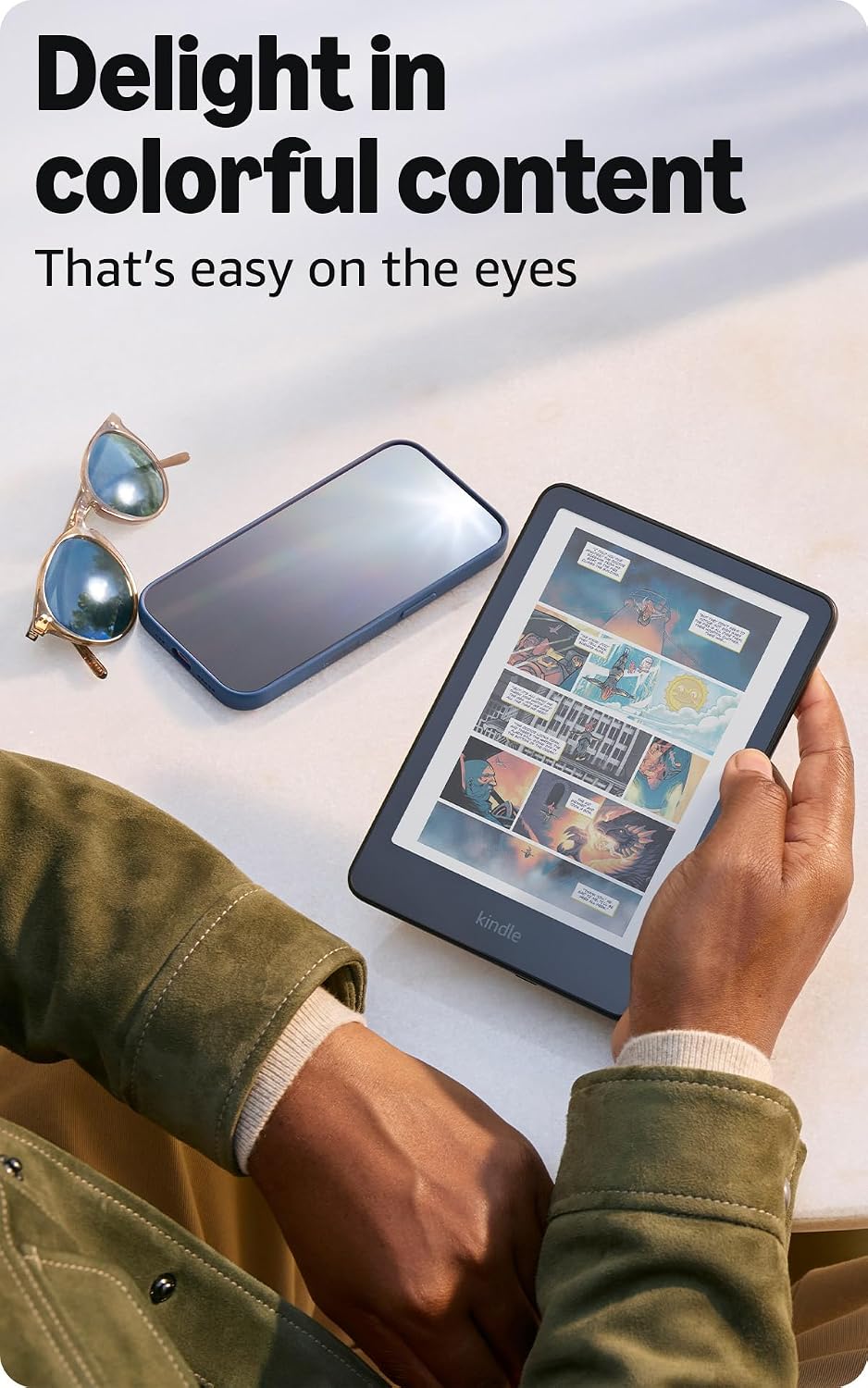 Amazon Kindle Colorsoft 16 GB – No Ads – Black
