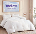 Mellow Marshmellow Comforter King/Cal King, Oeko-TEX Class I Fabric- White