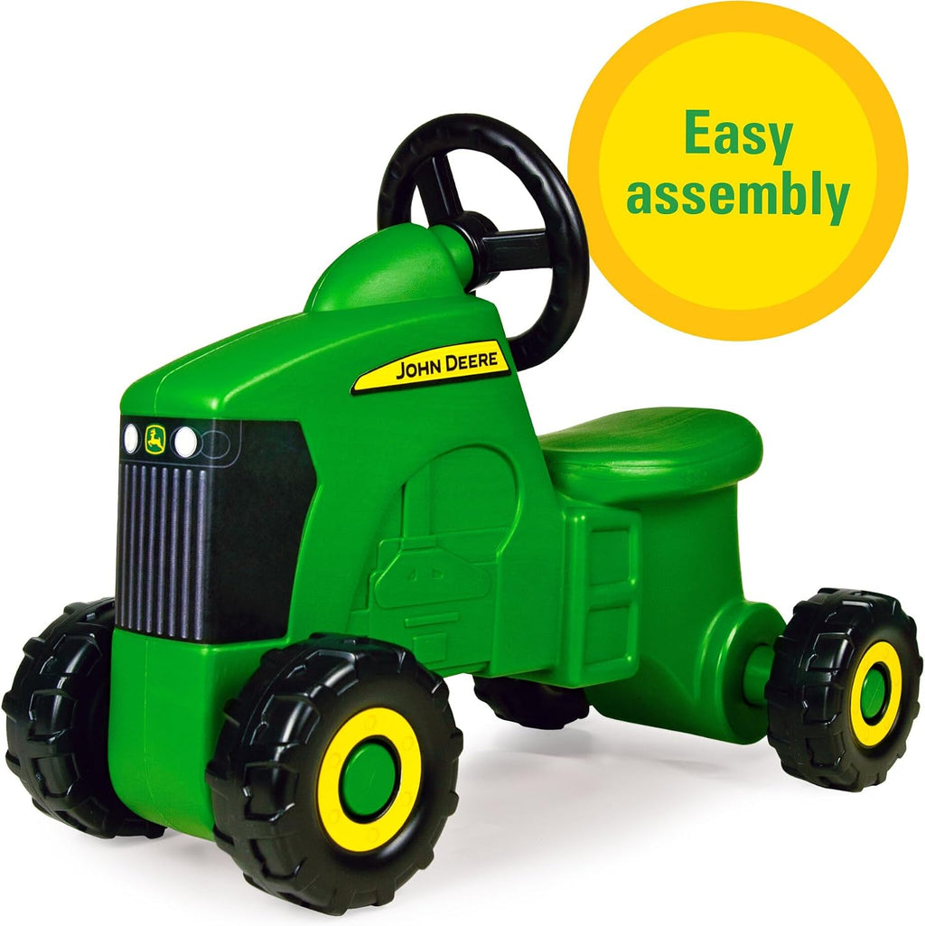 John Deere Ride On Toys Sit 'N Scoot Activity Tractor for Kids Ages 18 Months and Up, Green