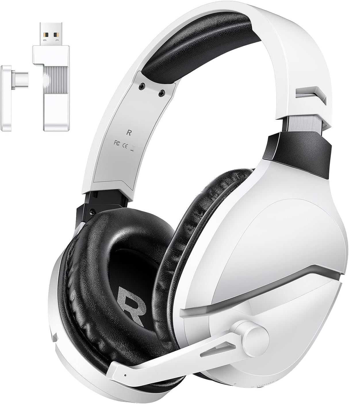Wireless Gaming Headset with Noise Canceling Microphone