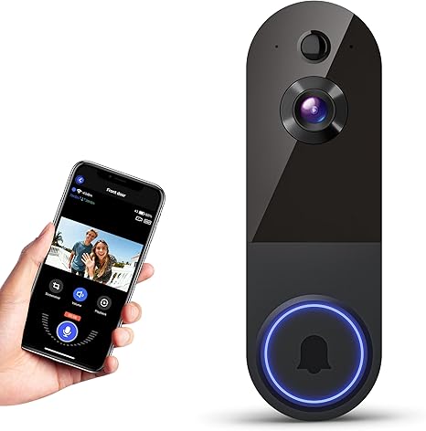 Wireless Wi-Fi Video Doorbell Camera
