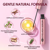 Lash Serum for Eyelash Growth: Rapid Eyelash Growth Serum with Advanced Formula for Longer, Thicker, Fuller Looking Lashes (Pink, 5 ML)
