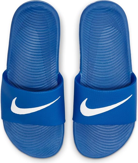 Nike Boy's Kawa Slide - Hyper Cobalt/White - Size: 12 C
