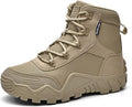Kervaky Men's Military Tactical Boots Work Boots Outdoor Boots Waterproof Hiking Boots Combat Boots Lightweight Breathable Boots Size: 10