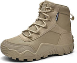 Kervaky Men's Military Tactical Boots Work Boots Outdoor Boots Waterproof Hiking Boots Combat Boots Lightweight Breathable Boots Size: 10