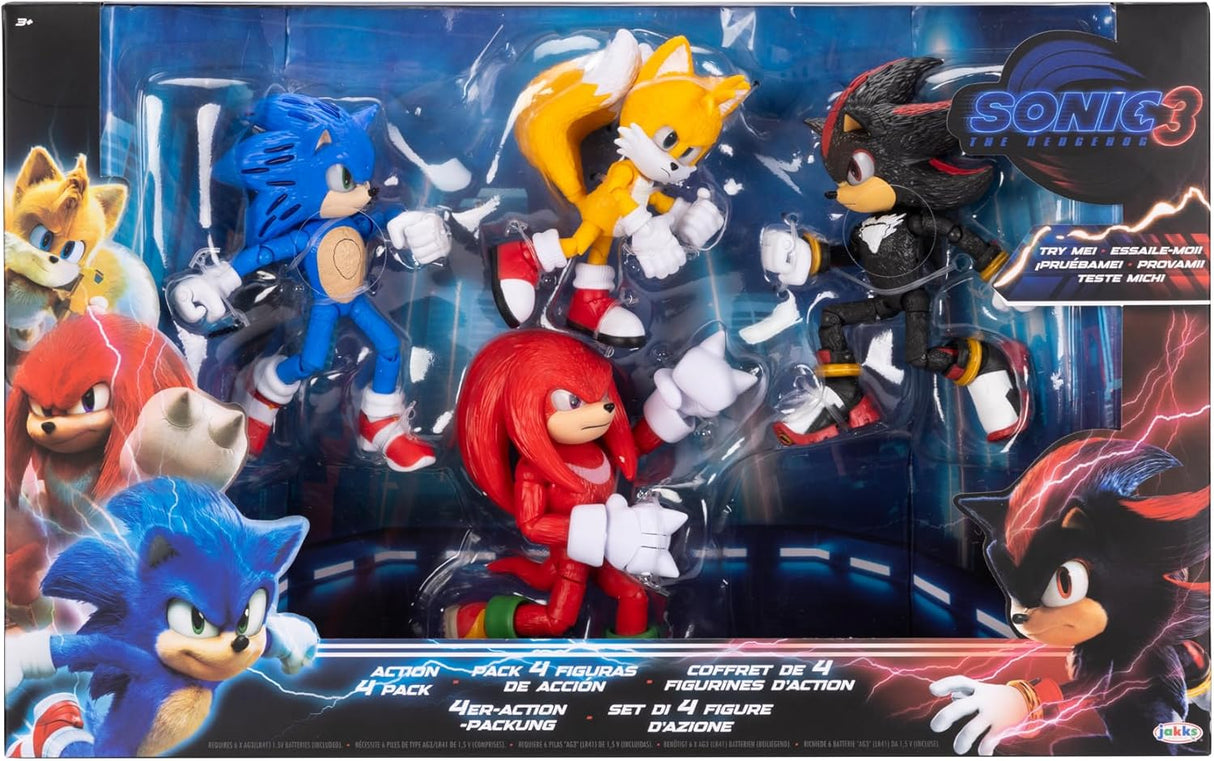 Sonic 3 5 " Figure Mulitpack (new open box)