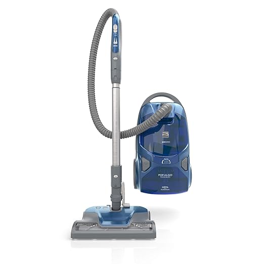 Kenmore Pet Friendly Pop-N-Go Canister Vacuum, Blue