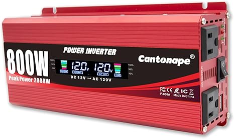 Cantonape 800W Power Inverter F-800A $49.99 (new open box)